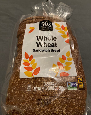 Whole Wheat Sandwich Bread