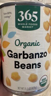 Organic garbanzo beans