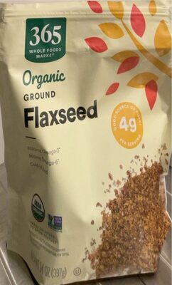 Organic ground flaxseed