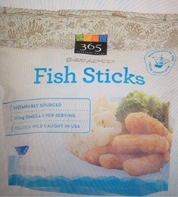 Wild Caught Breaded Fish Sticks