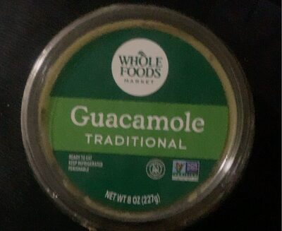 Traditional guacamole