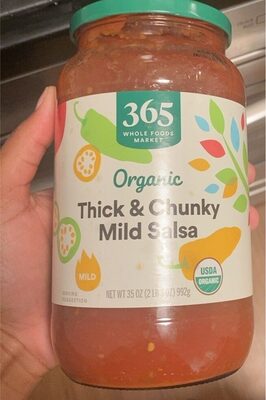 Organic thick & chunky mild salsa