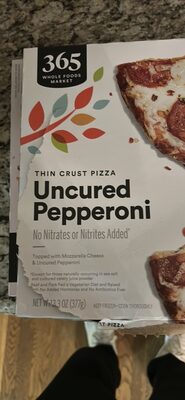 Uncured Pepperoni Thin Crust Pizza