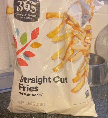 Straight cut fries