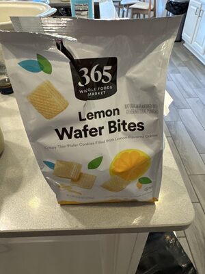 Lemon Wafer Bites