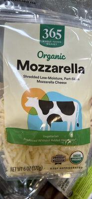 365 Organic Mozzarella