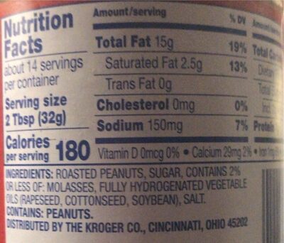 Natural Crunchy Peanut Butter