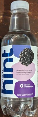 Water Infused with Blackberry Essence