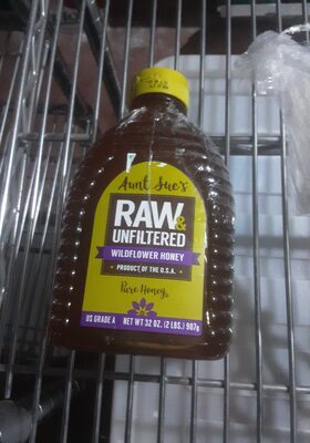 Pure raw & unfiltered wildflower honey, wildflower