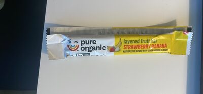 layered fruit bar STRAWBERRY BANANA