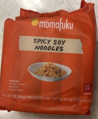 Momofuku spicy soy noodles