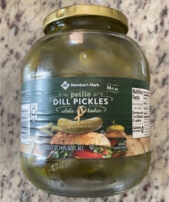 Petite dill pickles