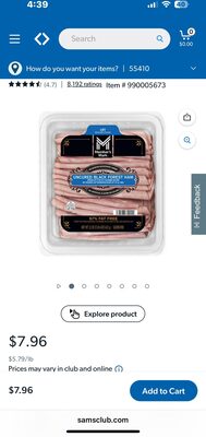 UNCURED BLACK FOREST HAM