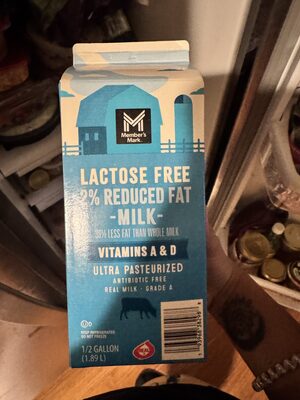 Lactose Free 2% Reduced Fat Milk
