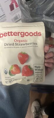 Organic Dried Strawberries