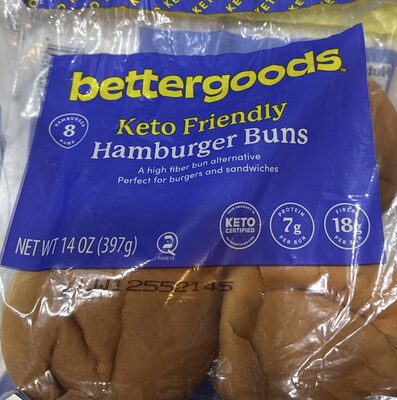 Keto friendly hamburger buns