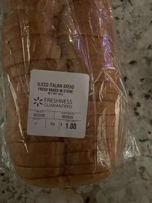 Sliced Italian Bread