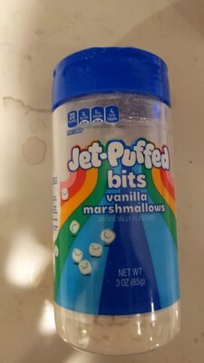 Jet-puffed mallow bits vanilla marshmallows