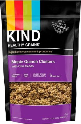 Healthy Grains Granola Maple Quinoa With Chia Seeds