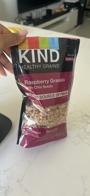 Raspberry Granola with Chia Seeds