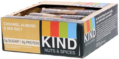 Caramel almond & sea salt