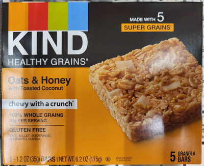 Kind Healthy Grains Oats & Honey with Toasted Coconut