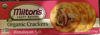 Organic Crackers Himalayan Salt