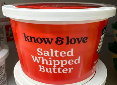 salted whipped butter