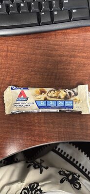 Caramel Chocolate Nut Roll Bar