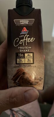 Mocha Latte Iced Coffee Protein Shake