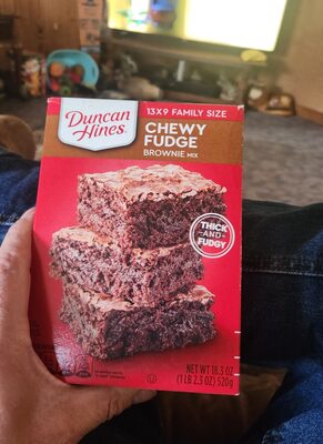 Chewy fudge brownie mix, chewy fudge imp