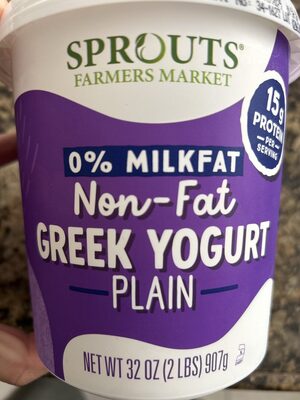 Non-Fat Greek Yogurt Plain