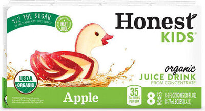 Apple organic juice drink