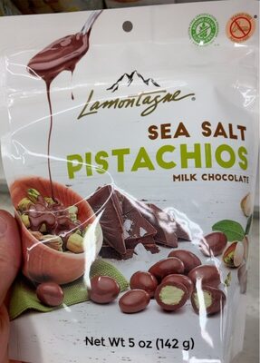 Pistachos milk chocolate