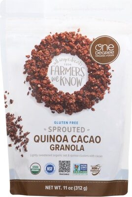 Organic Sprouted Quinoa Cacao Granola