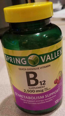 Spring Valley B-12 Supplement