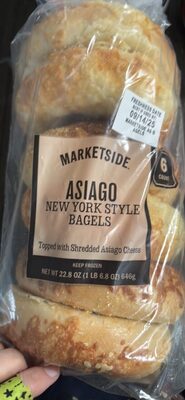 Asiago New York Style Bagels