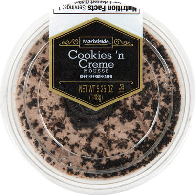 Cookies 'n creme mousse