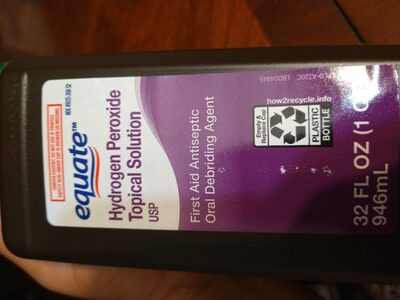 equate hydrogen peroxide topical solution