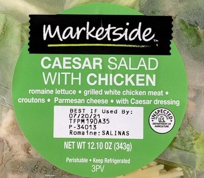 Caesar Salad with chicke