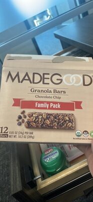 Granola Bars Chocolate Chip