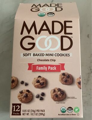 Made Good Soft Baked Mini Cookies Chocolate Chip