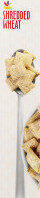 Shredded wheat cereal