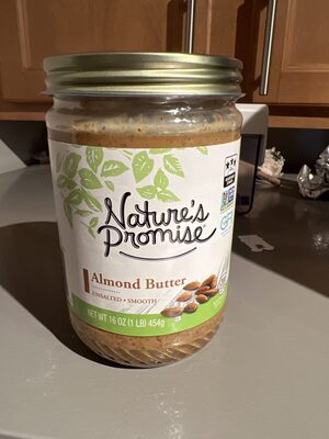 Almond Butter - Unsalted - Smooth