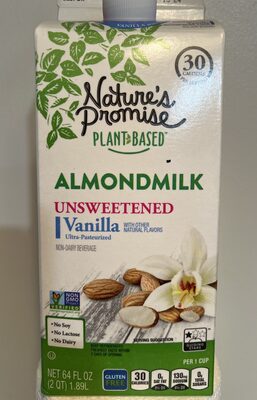 Almondmilk Vanilla Unsweetened