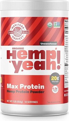 Organic Hemp Yeah! Max Protein Unsweetened