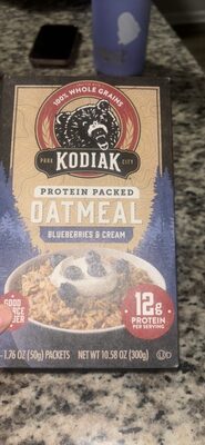 Oatmeal Blueberries & Cream