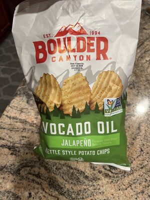 Avocado Oil Canyon Cut Jalapeno Chips