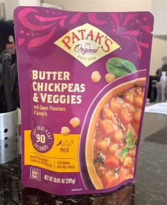 Butter Chickpeas & Veggies