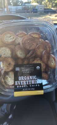 Organic everything bagel chips